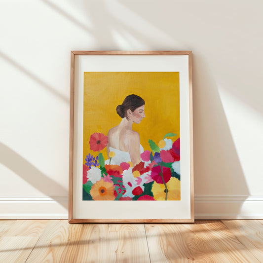 Limited fine art print ''Blooming Solace''